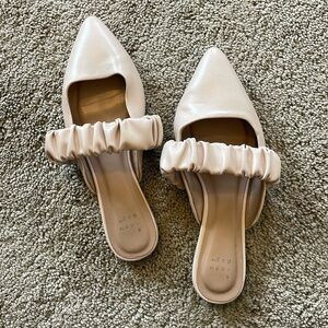 A NEW DAY cream mule slides